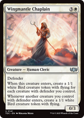 Capelão do Manto Alado / Wingmantle Chaplain - Magic: The Gathering - MoxLand